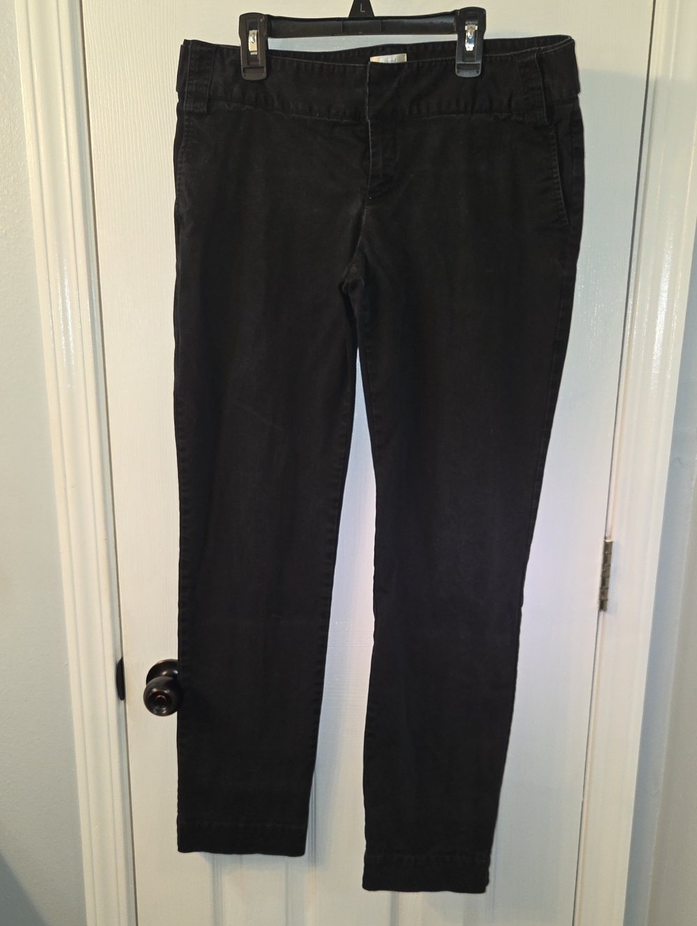 Old Navy Black Straight-Leg Pants